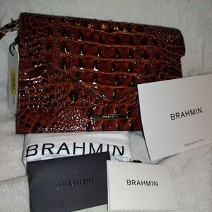 NEW WITH TAGS BRAHMIN CLUTCH